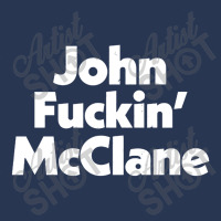 John Fuckin' Mcclane Men Denim Jacket | Artistshot