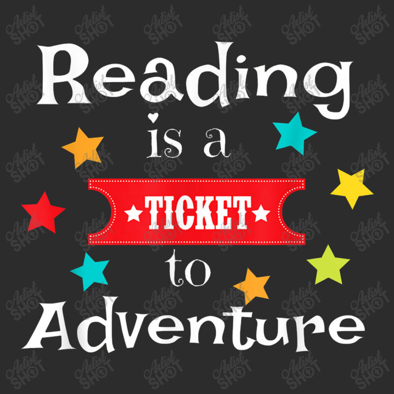 Reading Is A Ticket To Adventure Fun Book School Exclusive T-shirt | Artistshot