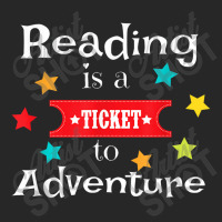 Reading Is A Ticket To Adventure Fun Book School Men's T-shirt Pajama Set | Artistshot