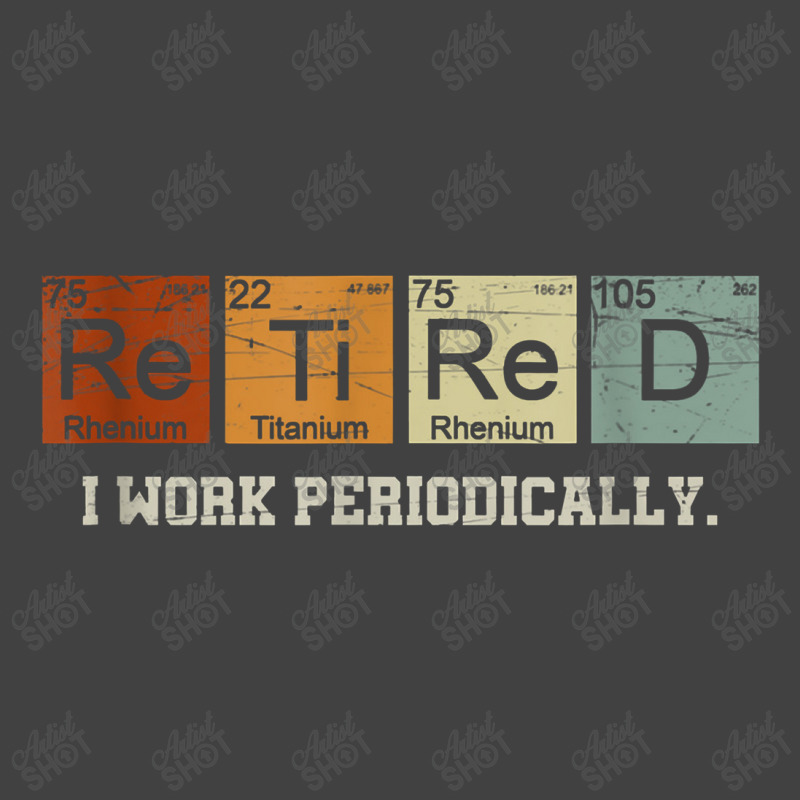 Retired Chemistry Teacher Science Retirement Gift Chemistry Vintage T-shirt | Artistshot