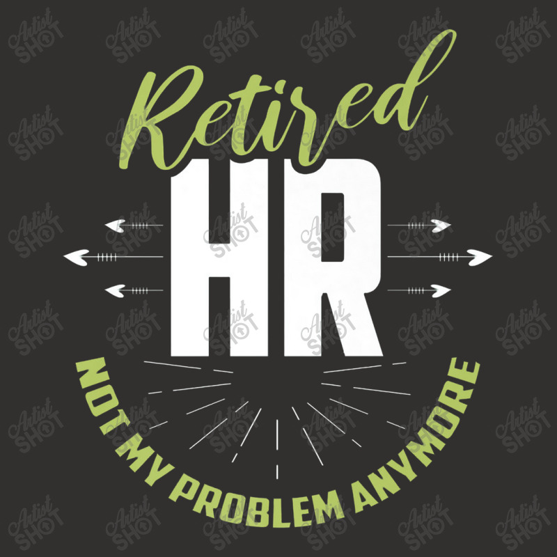 Retired Human Resources Funny Hr Retirement Gift Premium Champion Hoodie | Artistshot