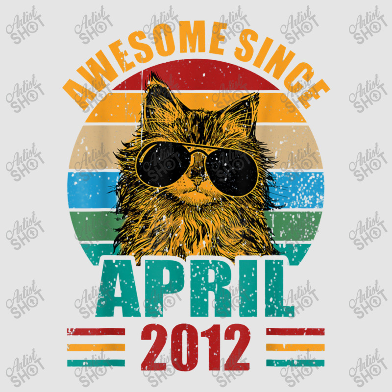 Retro Awesome Since April 2012 10th Birthday 10 Years Old Exclusive T-shirt | Artistshot