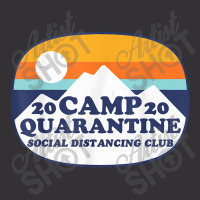 Retro Vintage Camp Quarantine Funny Social Distancing Gift Vintage Short | Artistshot