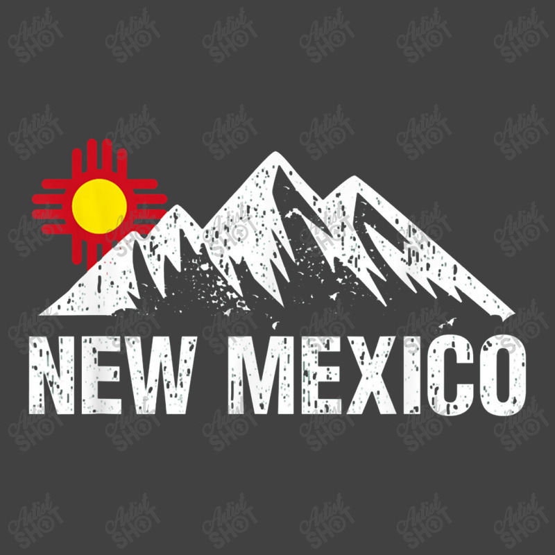 Retro Vintage Sunset Mountain New Mexico Vintage T-shirt | Artistshot