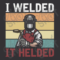 Retro Welder Hood Funny Welder Weld Steelworker Welding Pullover Vintage Short | Artistshot