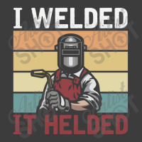 Retro Welder Hood Funny Welder Weld Steelworker Welding Pullover Men's Polo Shirt | Artistshot