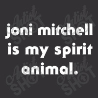 Joni Mitchell Is My Spirit Animal Vintage Hoodie And Short Set | Artistshot