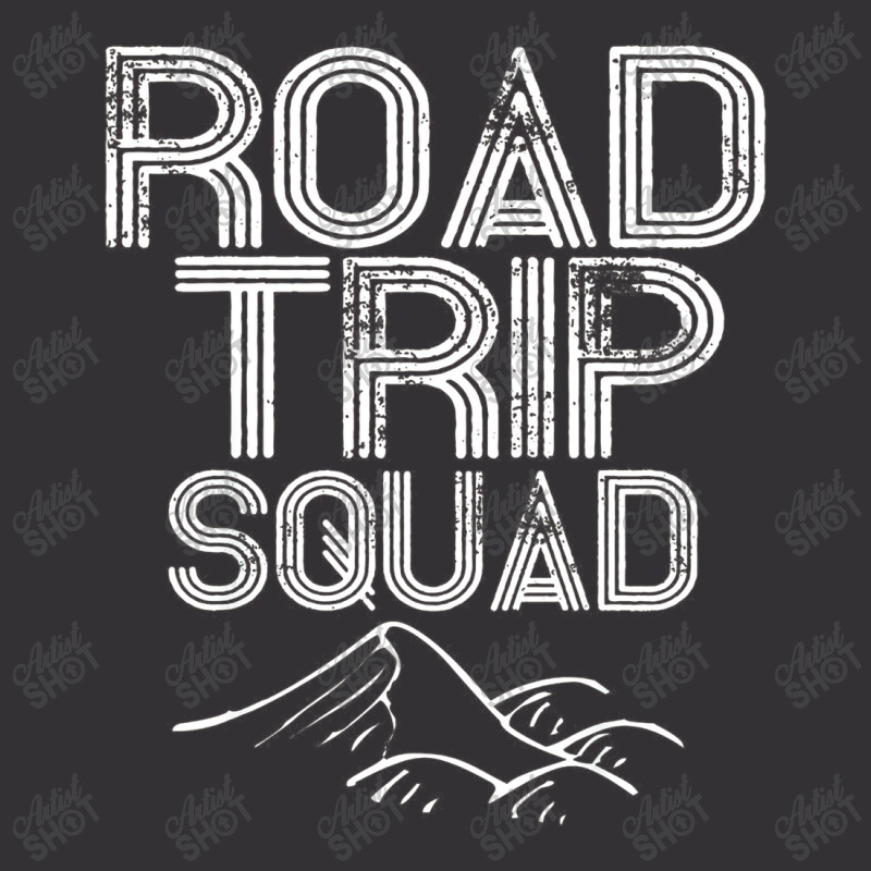 Road Trip Squad Great Camp And Travel Gift Vintage Hoodie And Short Set | Artistshot