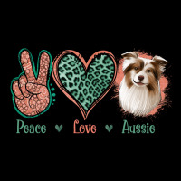 Peace Love Aussie Legging | Artistshot