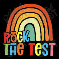 Rock The Test Teacher Test Day Testing Day Funny Teacher Pocket T-shirt | Artistshot