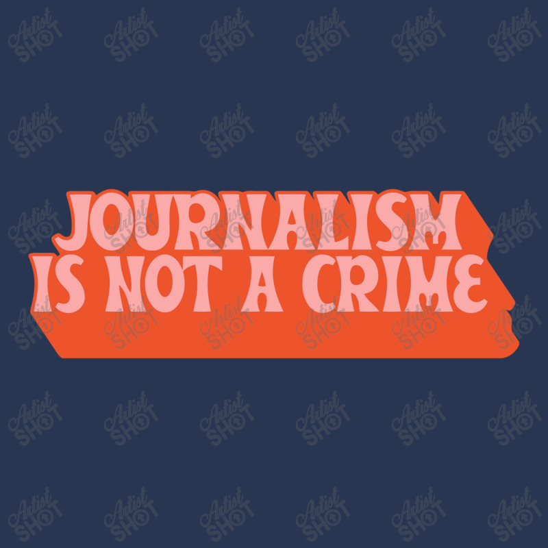 Journalism Is Not A Crime Men Denim Jacket | Artistshot