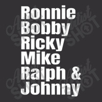 Ronnie Bobby Ricky Mike Ralph And Johnny Premium Vintage Hoodie | Artistshot