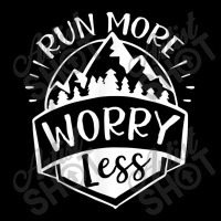 Run More Worry Less Camp And Travel Gift Pocket T-shirt | Artistshot