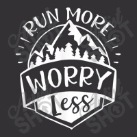 Run More Worry Less Camp And Travel Gift Vintage Short | Artistshot