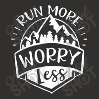 Run More Worry Less Camp And Travel Gift Champion Hoodie | Artistshot