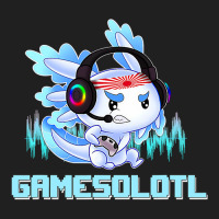 Axolotl Gaming Boy Gamesolotl Gamer Axolotl Playing Video Games 91 Ladies Polo Shirt | Artistshot