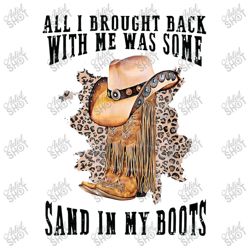 Sand In My Boots Country Music Lovers V-neck Tee | Artistshot