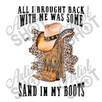 Sand In My Boots Country Music Lovers Crewneck Sweatshirt | Artistshot