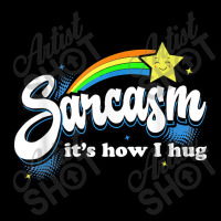 Sarcasm It's How I Hug V-neck Tee | Artistshot