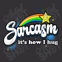 Sarcasm It's How I Hug Vintage Short | Artistshot