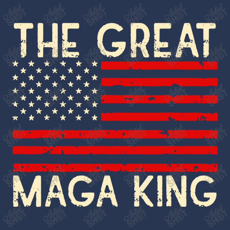 #maga King The Great King Ultra Men Denim Jacket | Artistshot