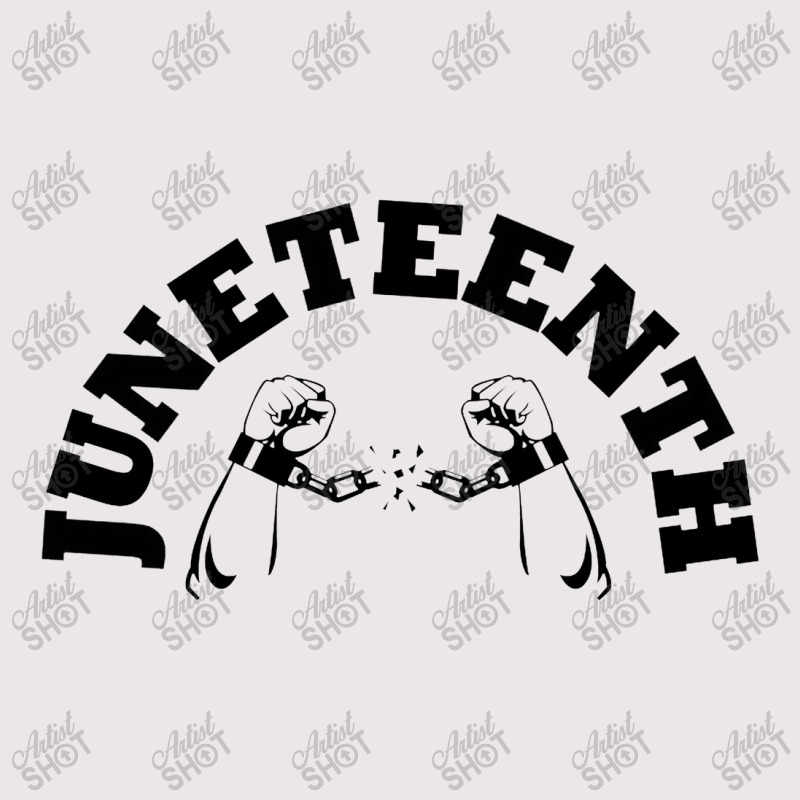 Juneteenth Typography Design Pocket T-shirt | Artistshot