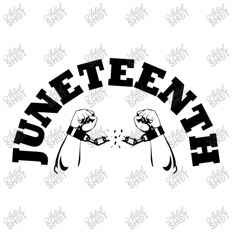 Juneteenth Typography Design Crewneck Sweatshirt | Artistshot