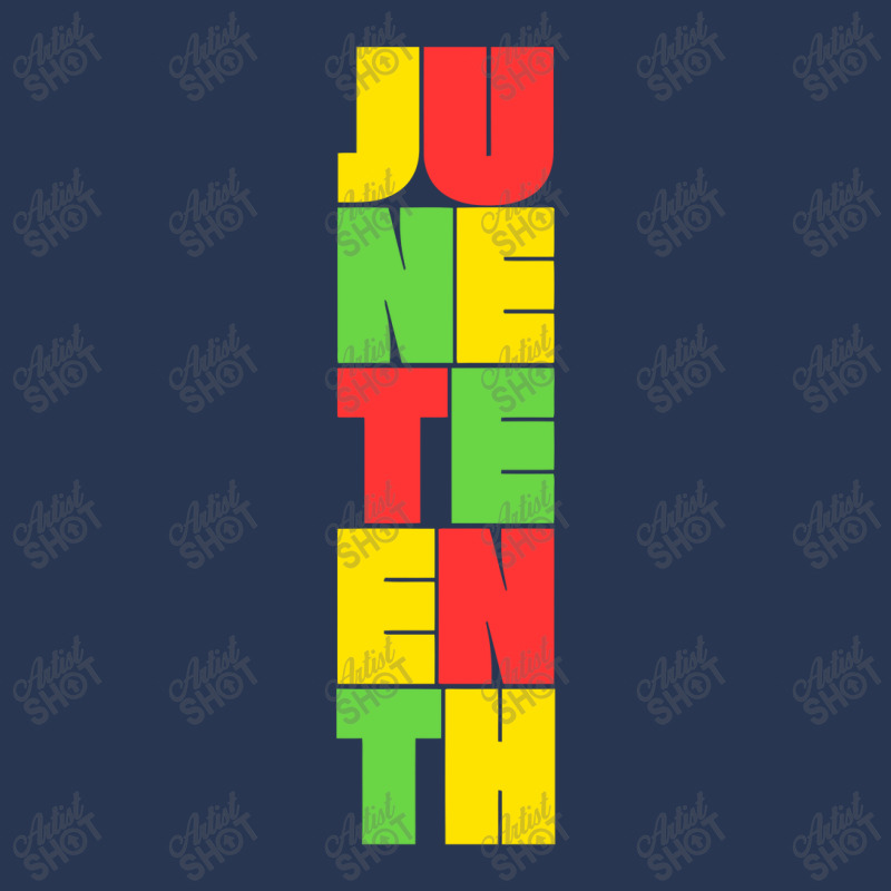 Juneteenth Typography Design Men Denim Jacket | Artistshot