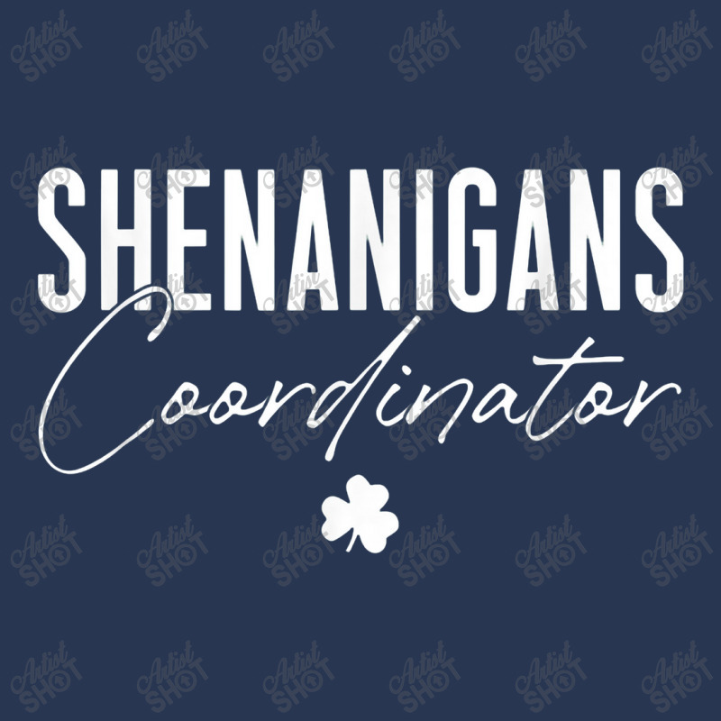 Shenanigans Coordinator St Patrick's Day Men Denim Jacket | Artistshot