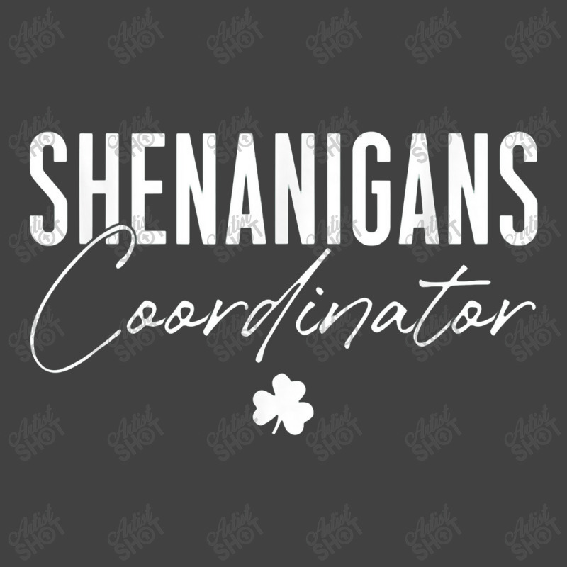 Shenanigans Coordinator St Patrick's Day Vintage T-shirt | Artistshot