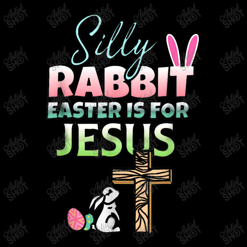 Silly Rabbit Easter Is For Jesus Easter Fleece Short | Artistshot