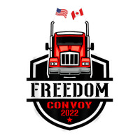 Canadian American Trucker Canada Flag Freedom Convoy 2022 T Shirt Toddler T-shirt | Artistshot