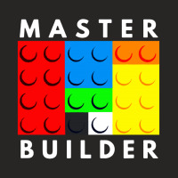 Master Builder Building Blocks Brick Builders Ladies Fitted T-shirt | Artistshot