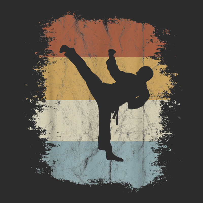 Yeop Chagi 80s Retro Taekwondo Side Kick Silhouette T Shirt Exclusive T-shirt by marshall0976 | Artistshot