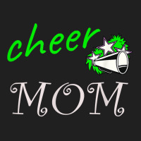 Cheer Mom With Megaphone, Stars And Poms T Shirt Ladies Polo Shirt | Artistshot