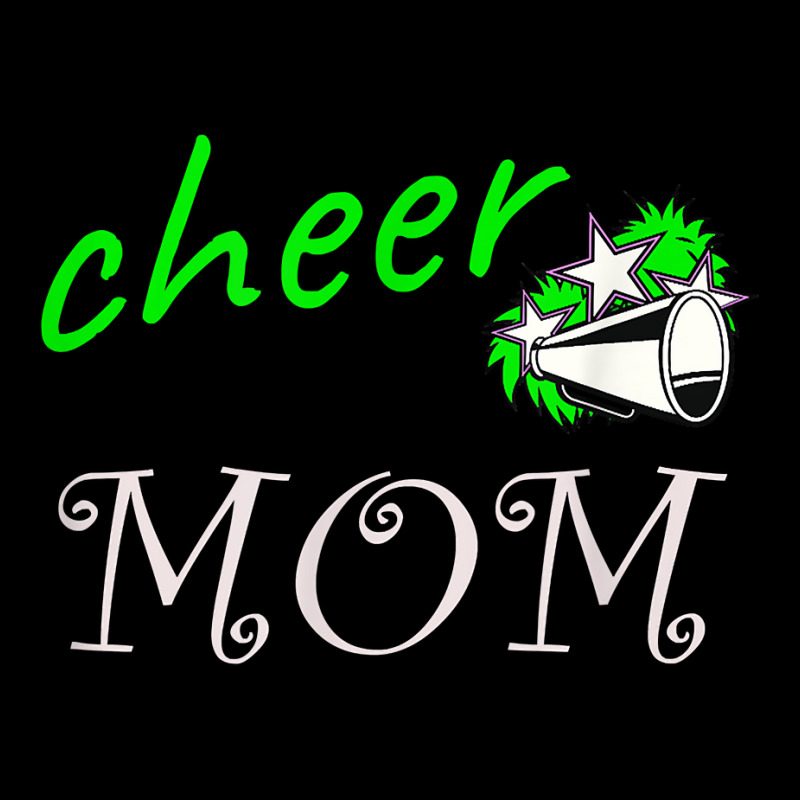 Cheer Mom With Megaphone, Stars And Poms T Shirt Legging by TappanSajan | Artistshot