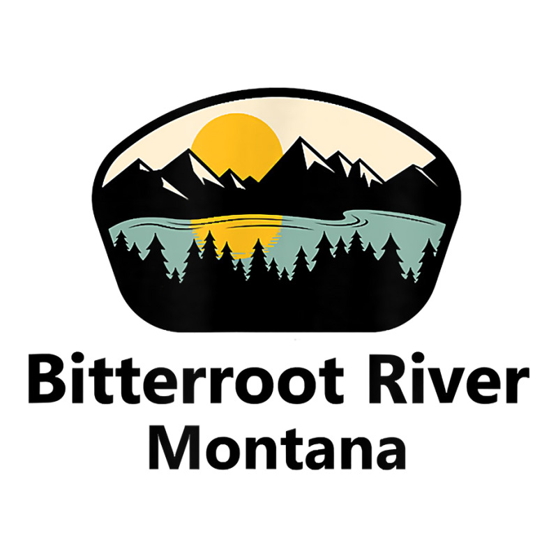 Bitterroot River Montana Mt City State Tourist Souvenir Gift T Shirt Women's Pajamas Set by marshall0976 | Artistshot