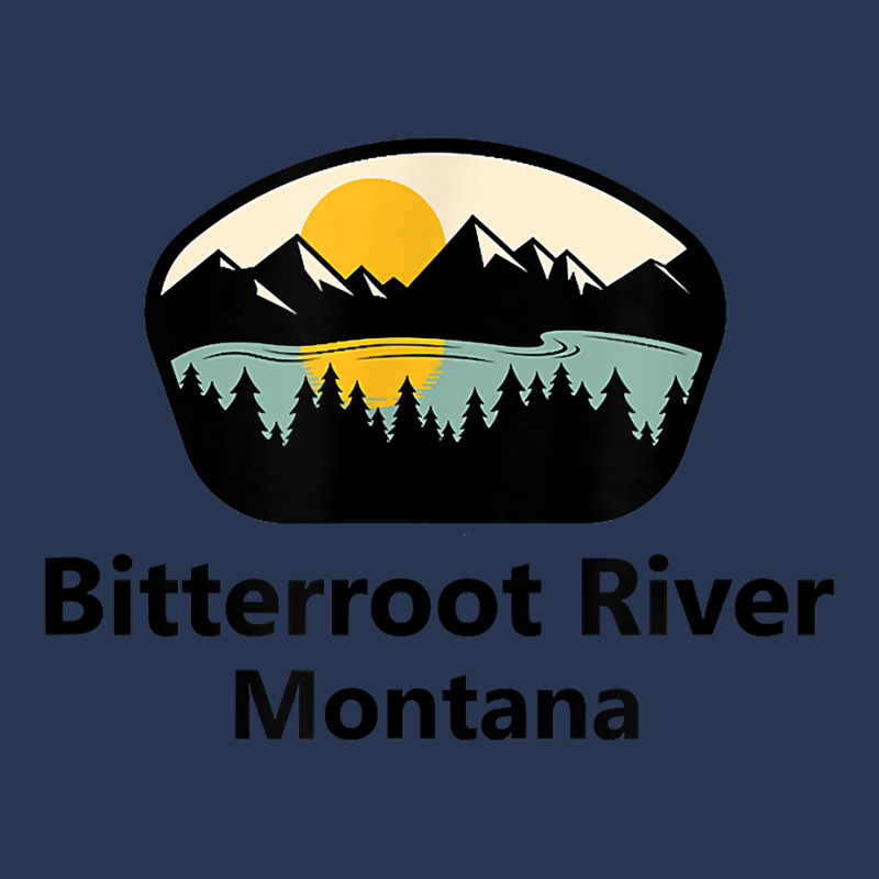 Bitterroot River Montana Mt City State Tourist Souvenir Gift T Shirt Ladies Denim Jacket by marshall0976 | Artistshot