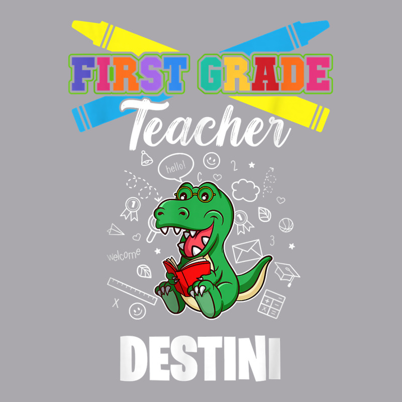 First Grade Teacher   Destini   First Name Personalized T Shirt Youth 3/4 Sleeve by tamarogbbrazee4 | Artistshot