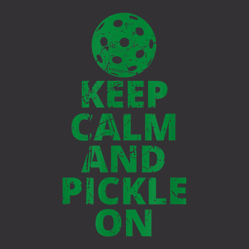 Keep Calm And Pickle On Pickleball T Shirt Vintage Hoodie by lorebrend | Artistshot