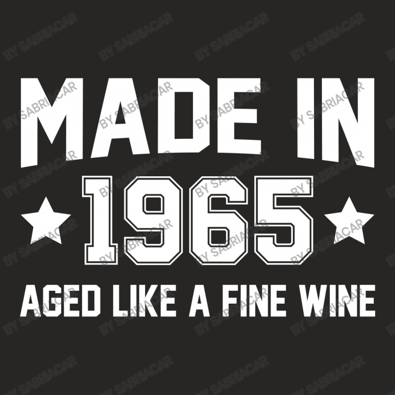 Made In 1965 Aged Like A Fine Wine Ladies Fitted T-shirt | Artistshot