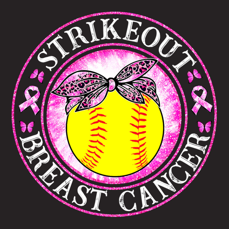 Softball Pitcher Hitter Catcher Strike Out Breast Cancer Awareness Sof Vintage Cap by circularflap | Artistshot