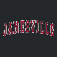 Janesville Wisconsin Souvenir Sport College Style Text T Shirt Crewneck Sweatshirt | Artistshot