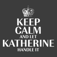 Keep Calm And Let Katherine Handle It Customized Nickname T Shirt Men's Polo Shirt | Artistshot