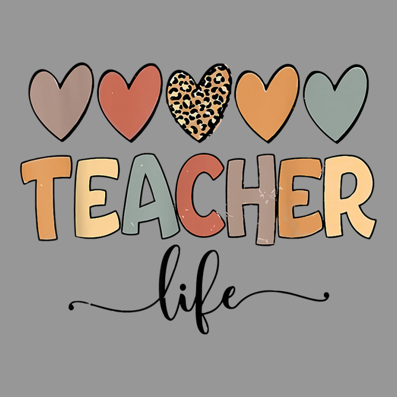 Teacher Life Is A Work Of Heart Men Women Teacher T Shirt Women's V-Neck T-Shirt by LiadCotten | Artistshot