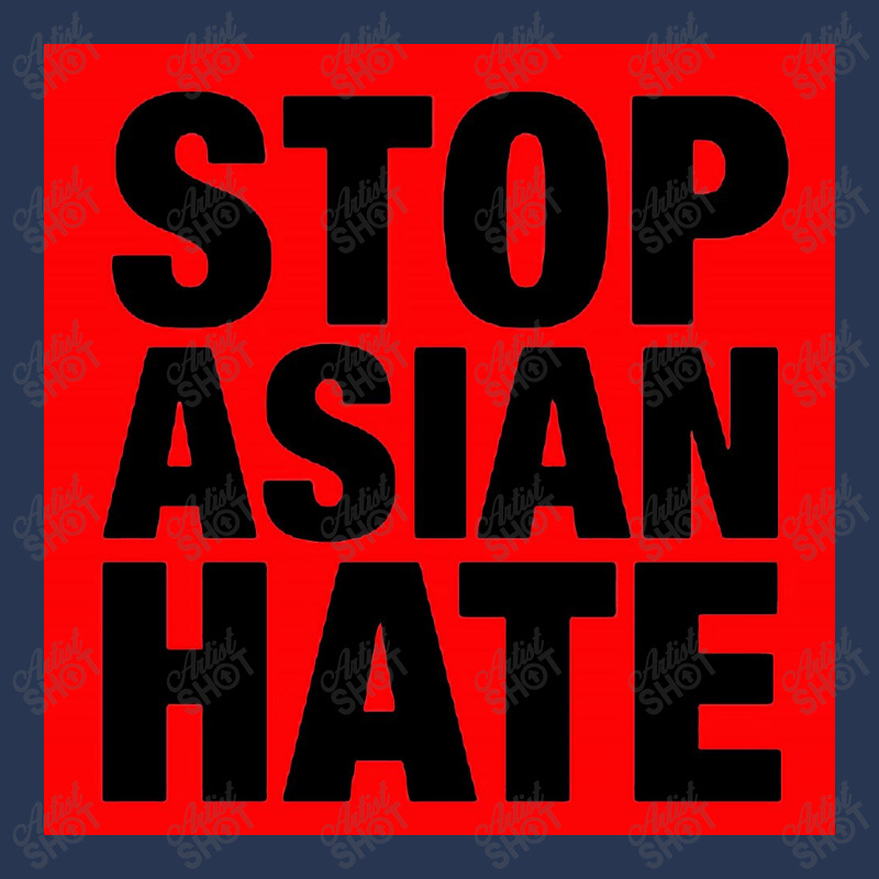 Stop Asian Hate Men Denim Jacket | Artistshot