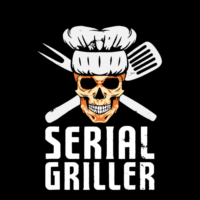 Serial Griller Bbq Distressed Youth Zipper Hoodie by mirazjason | Artistshot