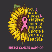 Breast Cancer Warrior You Never Know How Strong You Are Sunflower Love Vintage Short | Artistshot