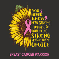 Breast Cancer Warrior You Never Know How Strong You Are Sunflower Love Champion Hoodie | Artistshot