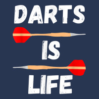 Darts Is Life Arrow Game Dart Player Bullseye Dartboard T Shirt Ladies Denim Jacket | Artistshot